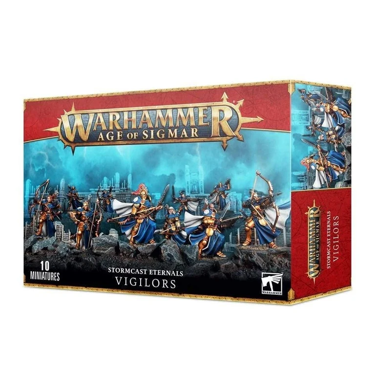 Games Workshop Warhammer AoS - Stormcast Eternals Vigilors, Black