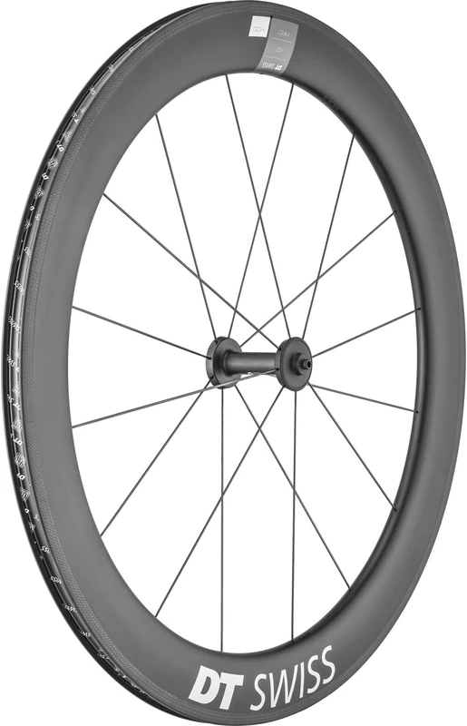 DT Swiss ARC 1400 DICUT wheel, carbon clincher 62 x 17 mm rim, front