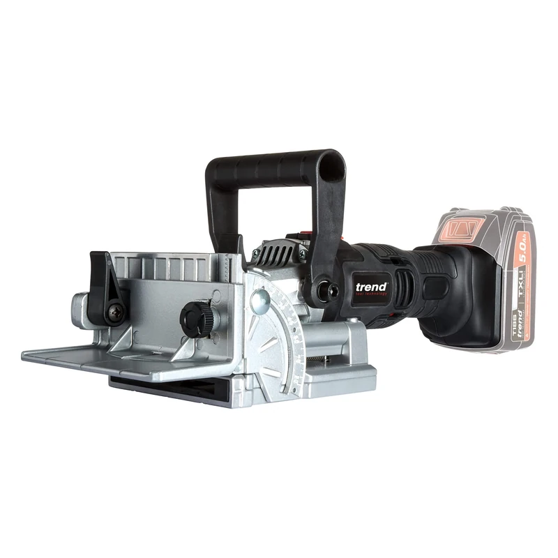 Trend 18V Cordless Biscuit Jointer Kit, Bare Tool (Battery & Charger Sold Separately), T18S/BJKB