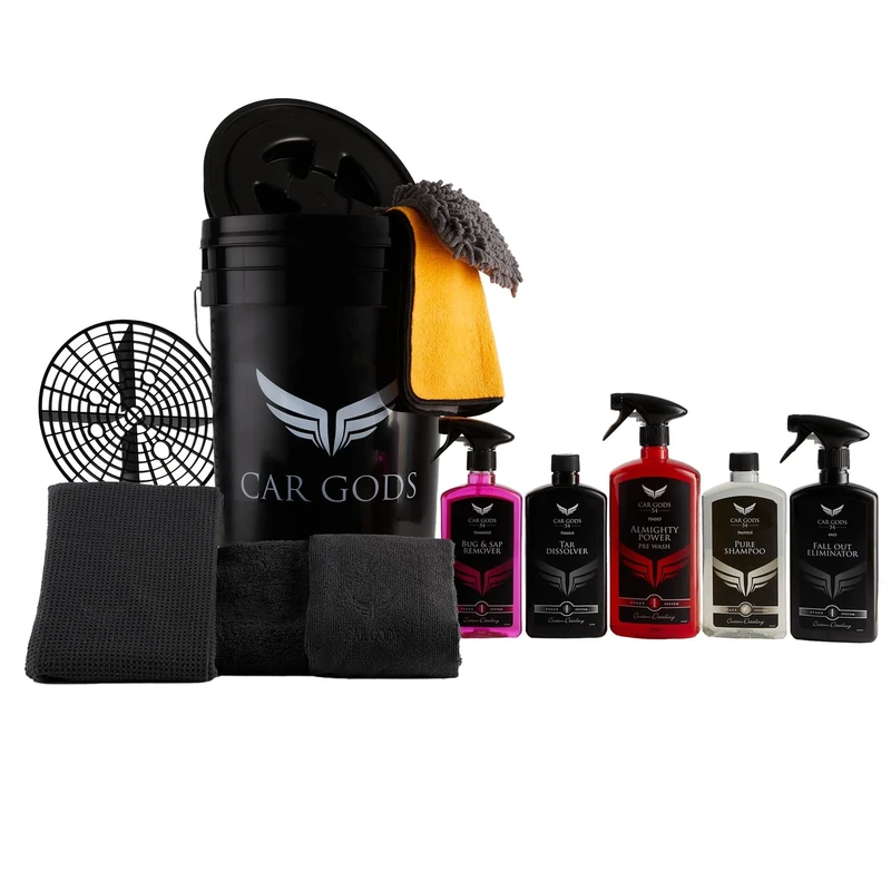 Car Gods Prep & Wash Bucket Kit