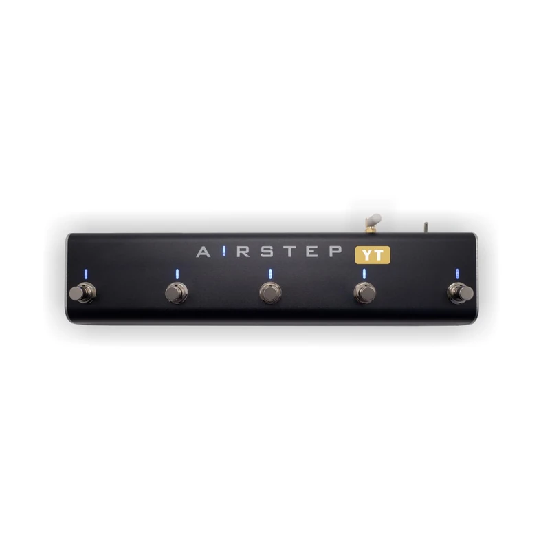 XSONIC Airstep YT Edition THR10II, THR30II Desktop Amp Foot Controller with 5 Foot Switches, 3 Control Modes (Change Slots, Switch Effects), Wireless Control of Your THRII for Home and Gig