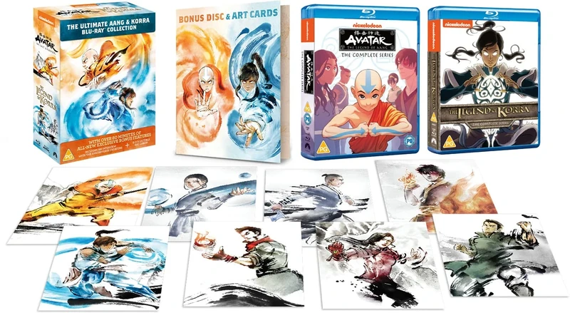 The Ultimate Avatar: The Legend of Aang & The Legend of Korra Complete Blu-ray Collection [2021] [Region Free]