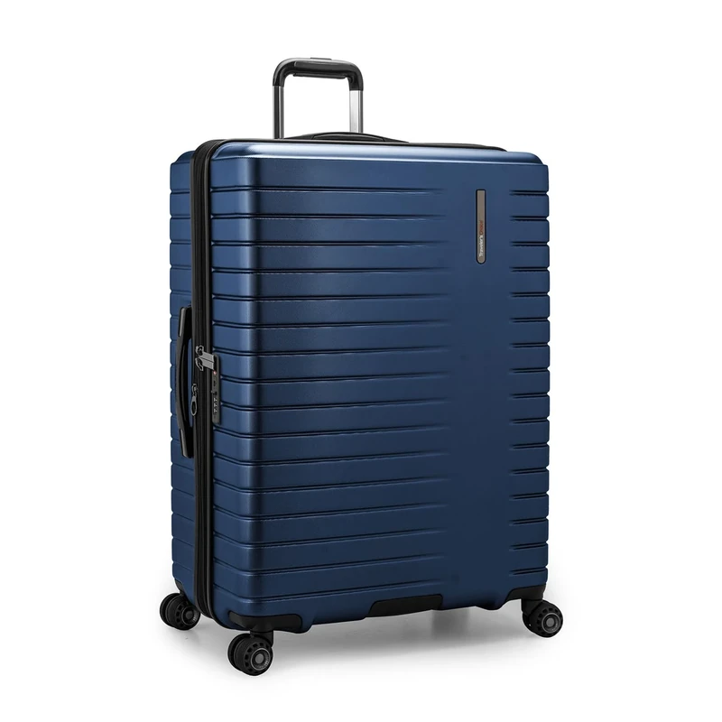 Traveler's Choice Archer Polycarbonate Hardside Spinner Luggage Set, Blue, 3-Piece Set, Archer Polycarbonate Hardside Spinner Luggage Set
