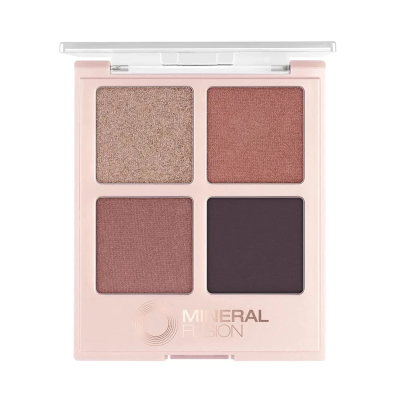 Eye Shadow Palette - Girls Night Out by Mineral Fusion for Women - 0.25 oz Eye Shadow (Refillable)