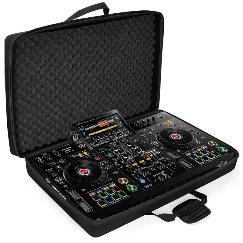 ITHWIU Lightweight Molded EVA Storage Case Pioneer DDJ Carrying Bag, Black, DDJ-FLX6/SX2/SX3, DJ-FLX6
