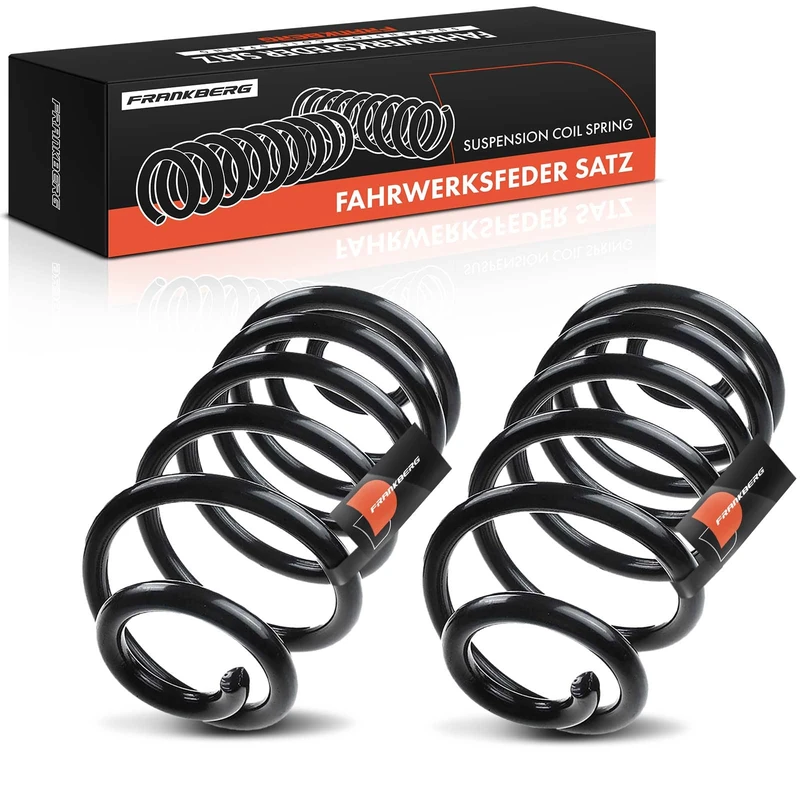 Frankberg 2x Coil Spring Suspension Spring Rear Axle Compatible with Insignia A Sports Tourer G09 1.4L-2.0L 2008-2017 Replace# 13322083