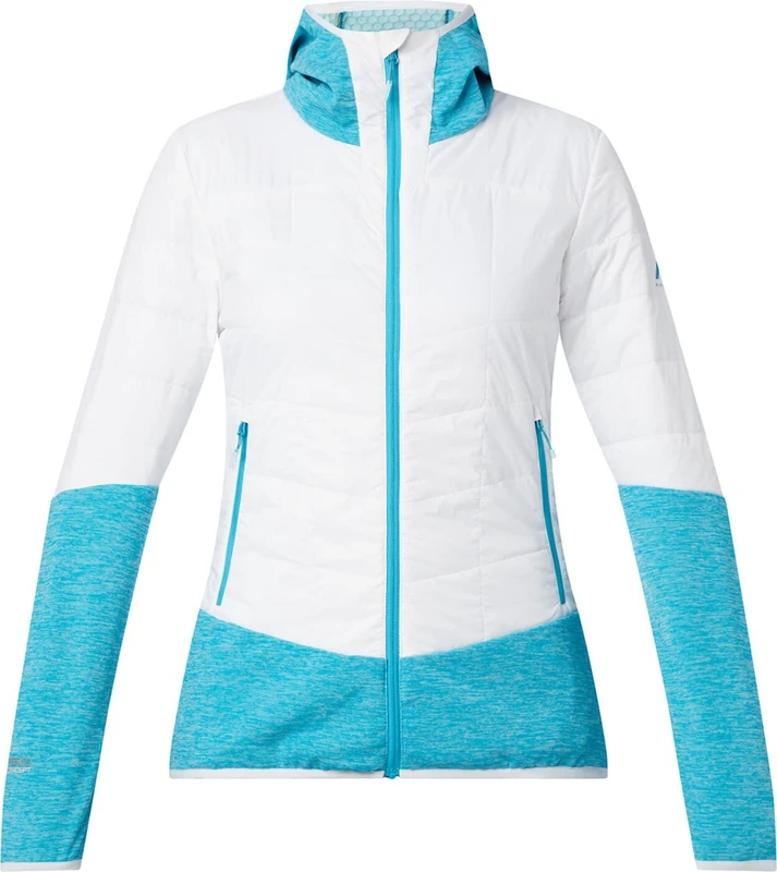 Mckinley Malga Jacket Melange/Blue Aqua/Wh 38 - Image 1