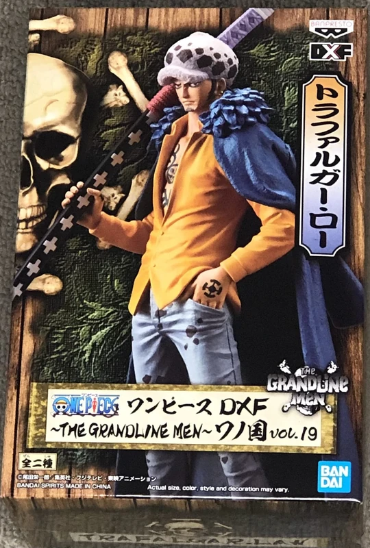 Banpresto 18466 ONE PIECE - Trafalgar Law - Figurine DXF Grandline Wanokuni, 8cm