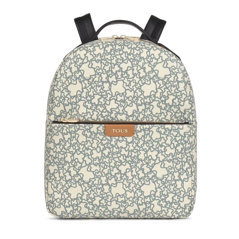 Tous Women's 2001037543 KAOS Mini Beige-Black Backpack, One Size