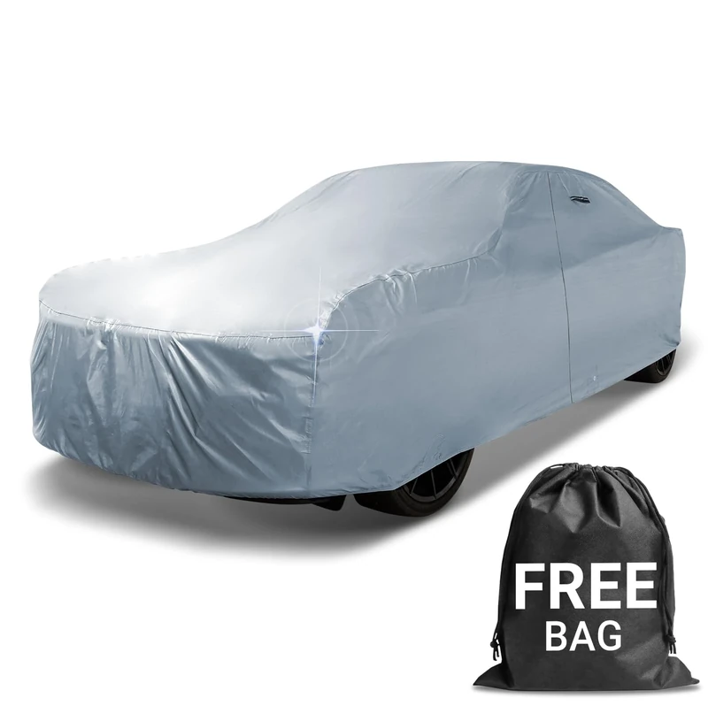 iCarCover Fits: [MG Midget] 1960-1979 Full Car Cover Waterproof All Weather Resistant Custom Outdoor Indoor Sun Snow Storm Protection Form-Fit Padded Cover with Straps