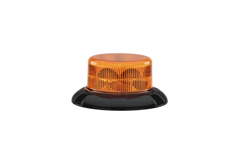 HELLA 2XD 066 146-001 LED-Strobe-type Beacon - K-LED Nano - 12/24V - Yellow - Bolted - Cable: 150mm - Plug: Blade Terminal