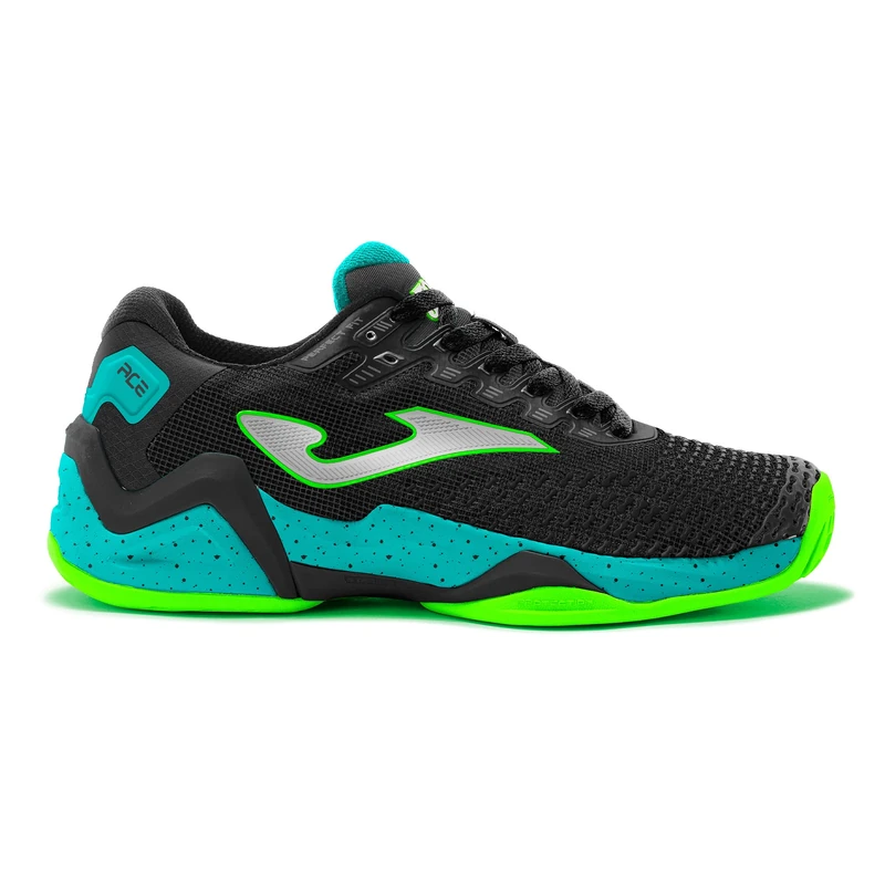 Joma Men's Ace Pro Tennis Shoe, Black, 12 UK