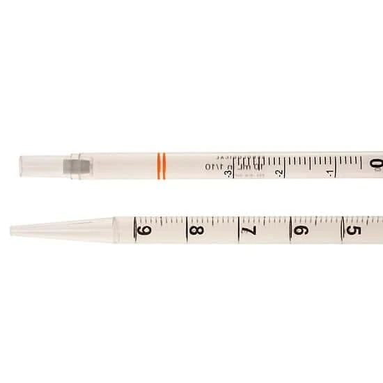Cole-Parmer Essentials Standard-Length Serological Pipette, 10 mL, Ind. Pack; 200/CS
