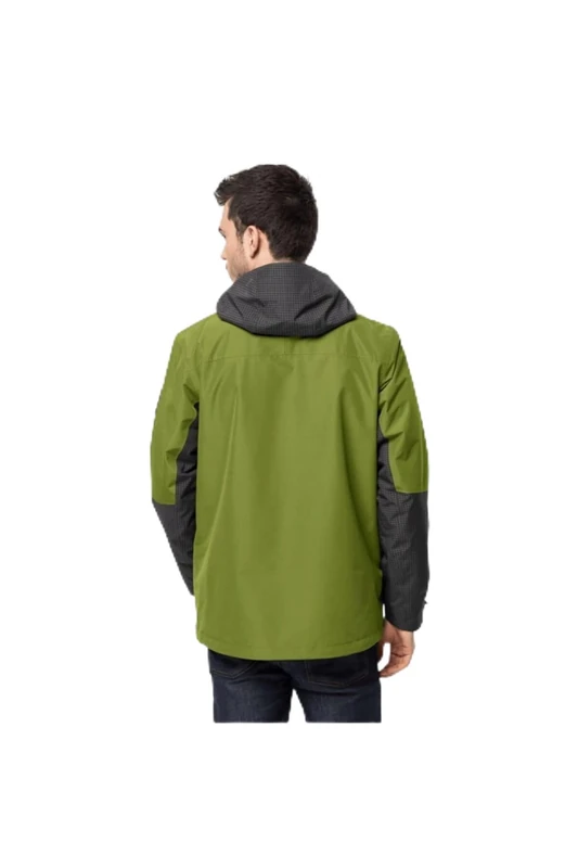 Jack Wolfskin Men's Dna Supernova 3-in-1 Double jacket, Cedar Green, S