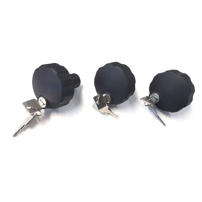 Volkswagen 7D4071734 Toggle Nuts (Pack of 3) - Lockable