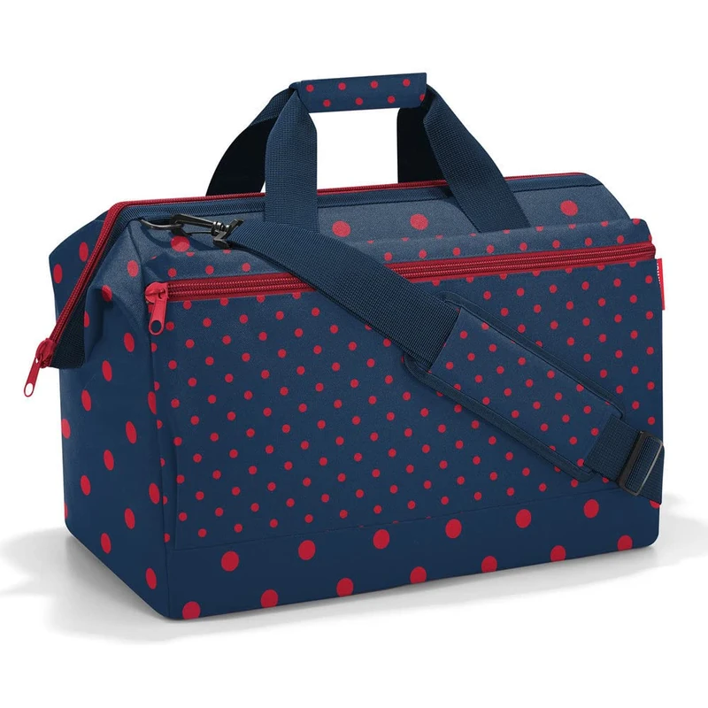reisenthel Unisex Mixed Dots Luggage Carry-On Luggage, Mixed Dots Red, 32