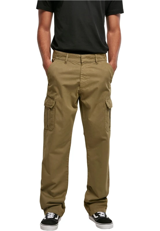 Urban Classics Men's Straight Leg Cargo Pants Pants, tiniolive, 36