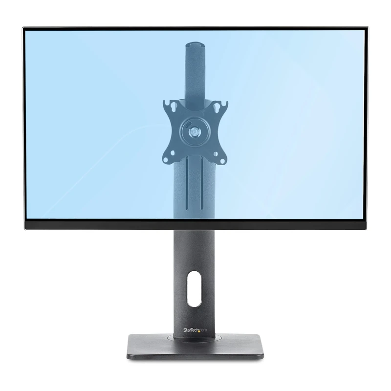 Startech Free Standing Single Monitor Mount - Height Adjustable Monitor Stand - For VESA Mount Displays up to 32