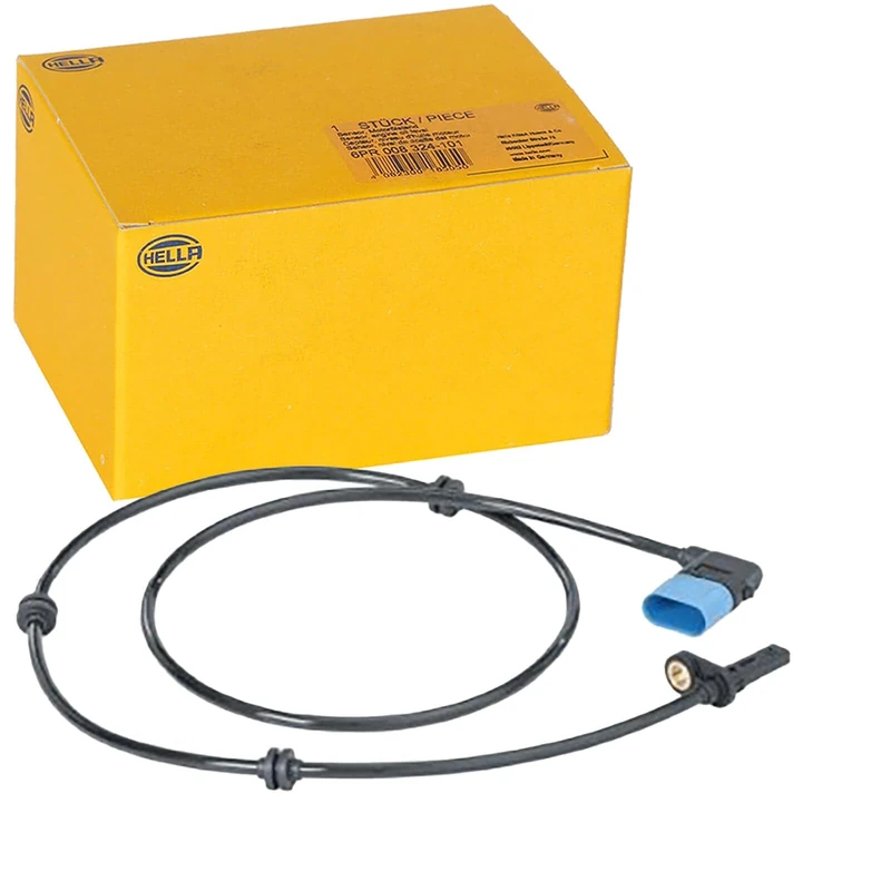 HELLA 6PU 012 679-651 Sensor, wheel speed - 12V - 2-pin connector - Rear Axle