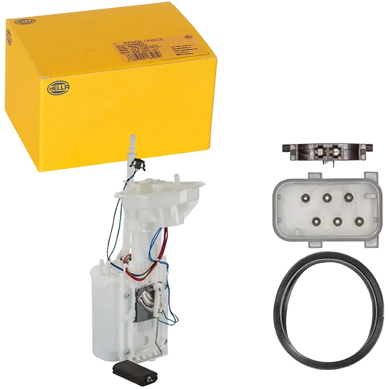 HELLA 8TF 358 146-821 Fuel Feed Unit - Electric - 6-pin connector - with gasket/seal/with fuel sender unit