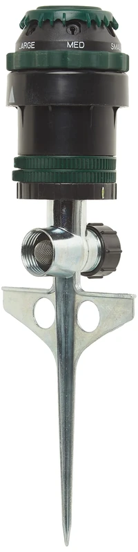 2-Pack Orbit 58573N H2O-6 Gear Drive Sprinkler - Versatile Gear Drive for Efficient Lawn Watering