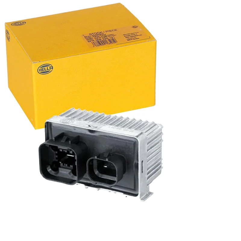 HELLA 4RV 008 188-661 Control Unit, glow plug system - 12V - 9-pin connector - Number of Cylinders: 4