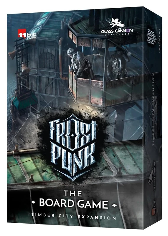 Glass Cannon Unplugged | Timber City Expansion - Frostpunk: The Board Game | Board Game | Ages 16+ | 1-4 Players | 120-150 Minutes Playing Time