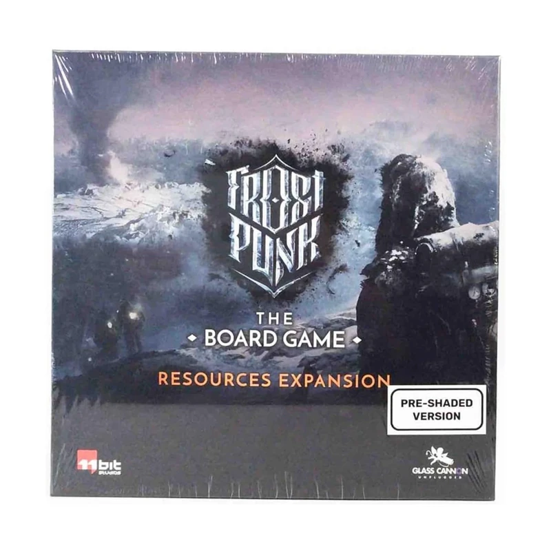 Glass Cannon Unplugged | Resources Expansion - Frostpunk: The Board Game | Board Game | Ages 16+ | 1-4 Players | 120-150 Minutes Playing Time