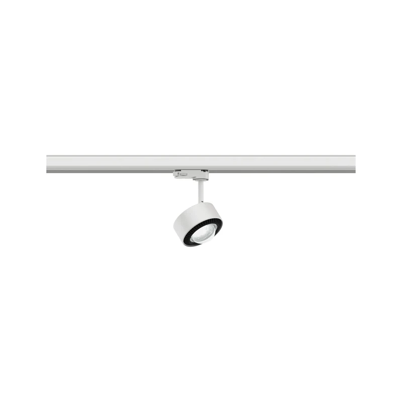 Paulmann 91392 LED rail system ProRail3 rail spot Aldan 8.2W 4000K 230V white, black dimmable rail system ceiling rail metal