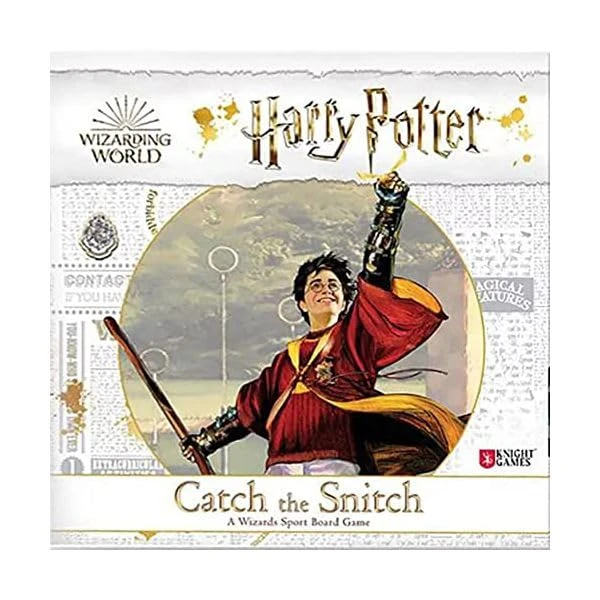 Spin Master 6063731 Board Harry Potter Catch The Snitch-Quiddich Game, Multi - Image 1