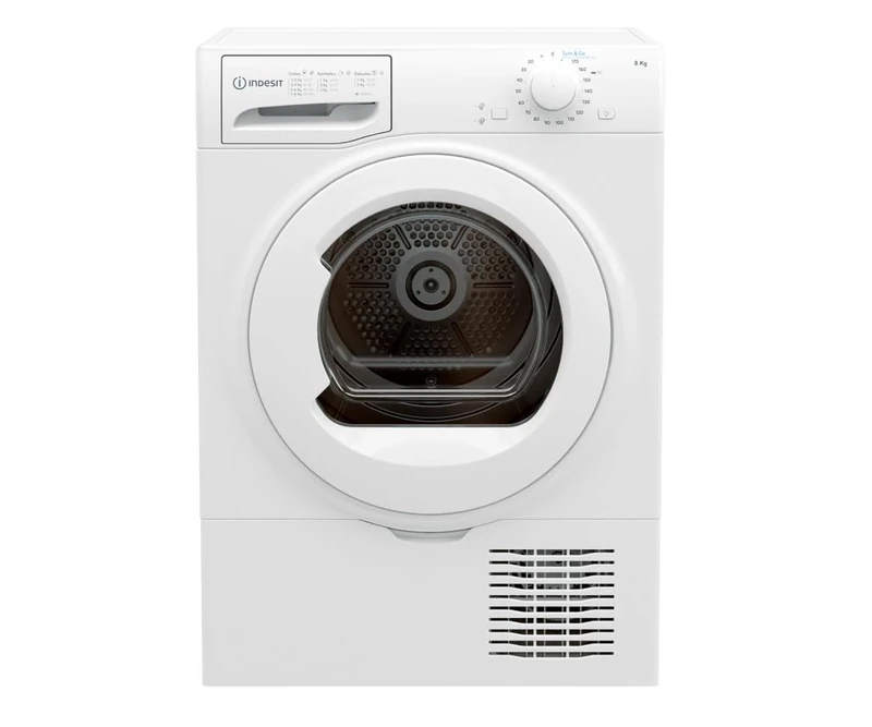 Indesit Freestanding I2D81W 8kg Condenser Tumble Dryer - White