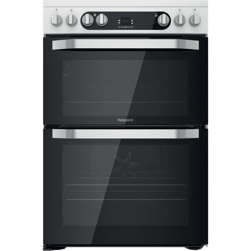 Hotpoint HDM67V9HCW/UK/1 Electric Cooker with Ceramic Hob - White - A/A Rated