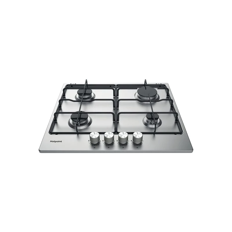 Hotpoint Gas PPH 60P F IX UK Hob - Stainless Steel Inox