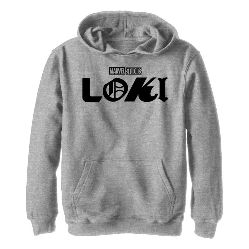 Marvel Loki - Loki Logo YTH Hoodie Heather grey 7/8