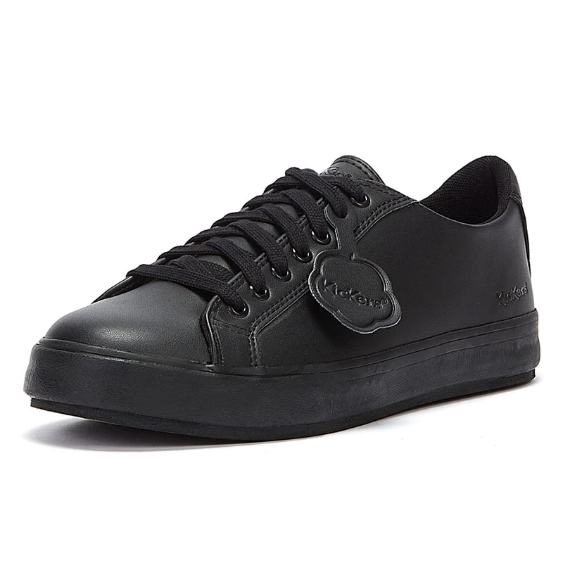 Kickers Tovni Lacer Vegan Mens Black Trainers-UK 9 / EU 43