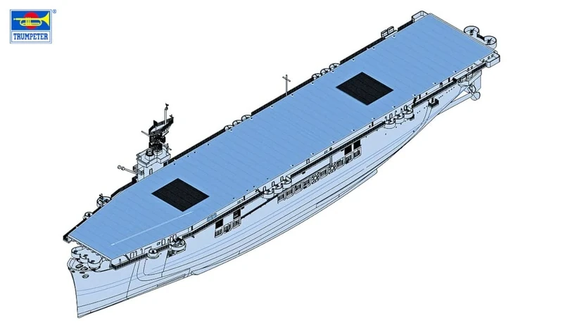 Trumpeter 1:350 - USS CVE-26 Sangamon
