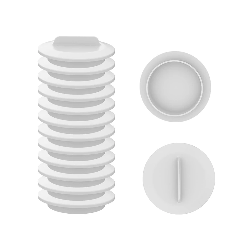 25 Pack Plant Spacer Compatible with aerogarden spacers,for Indoor Hydroponics Growing System and AG Garden Cover Accessories,Espaciador de plantas,White