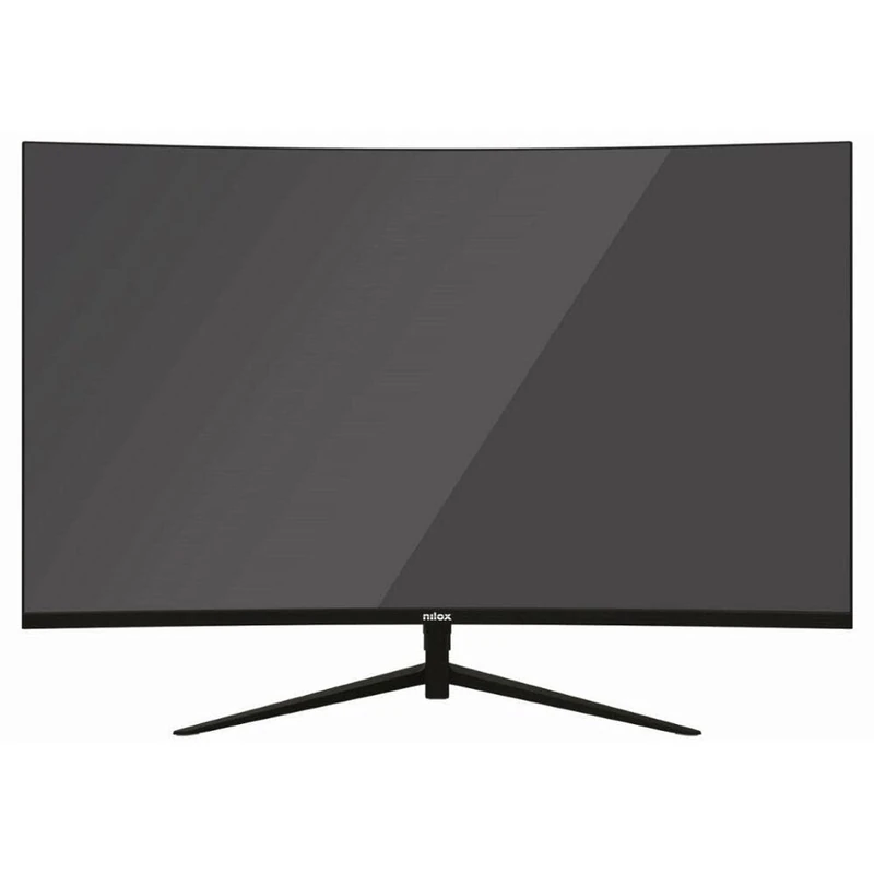 Nilox NXMM27CRVMM01 Curved Monitor 27 Inch Full HD, Frameless Computer Monitor with 180Hz Frequency and HDMI-DVI-DP Ports, G-Sync and Freesync Technology, 178° Viewing Angle