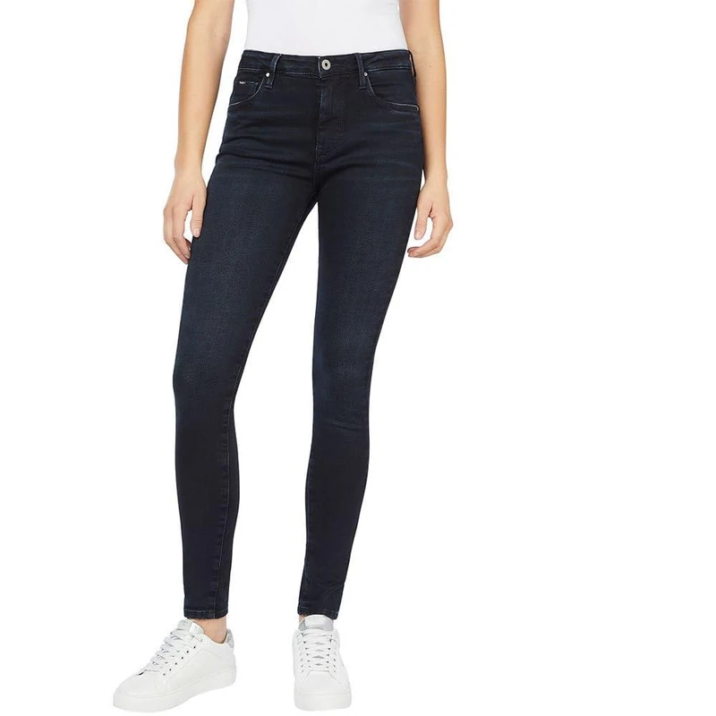 Pepe Jeans Women's Regent Jeans, Black (Denim-VS2), 30W / 32L