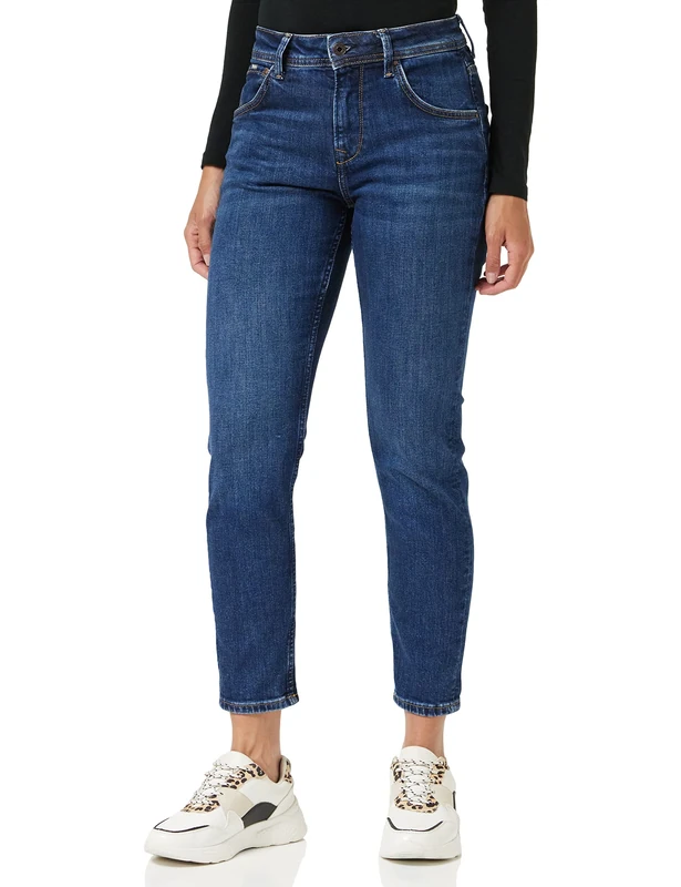 Pepe Jeans Women's Violet Jeans, Blue (Denim-VR6), 24W/34L