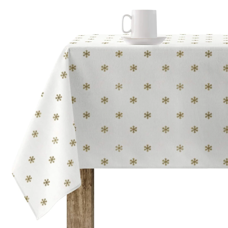 BELUM | Christmas Tablecloth | Stain-Resistant Rectangular Table Cloth | Resin Tablecloth (Laminated Touch) | Table Cloth | Home Table Cloth (250 x 140 cm) - Image 1