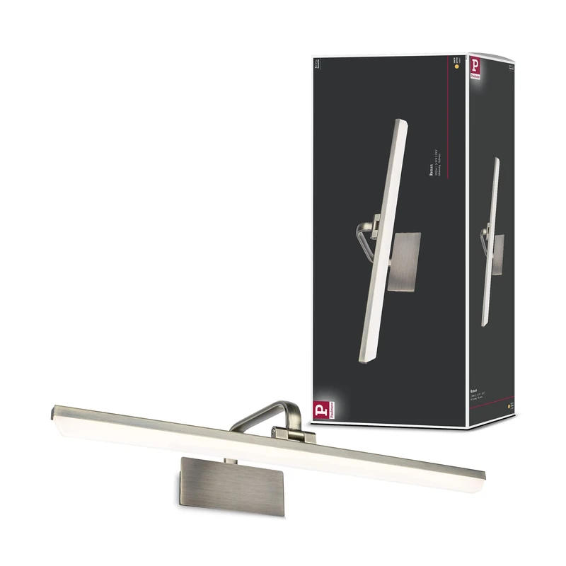 Paulmann 95570 LED picture luminaire Renan 600mm incl. 1x11W Warm white Old brass Picture light Metal, Acrylic Wall lamp 3000K