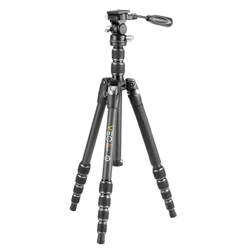 Vanguard VEO 3T 235CP Carbon Fibre Travel Tripod with 2-Way Pan Head - 6kg Load Capacity