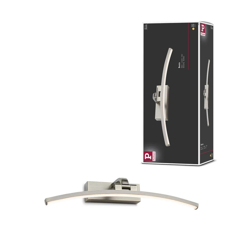 Paulmann 95560 LED picture luminaire Bento 400mm incl. 1x8.5W Warm white Old brass picture light metal, Plastic Wall lamp 3000K