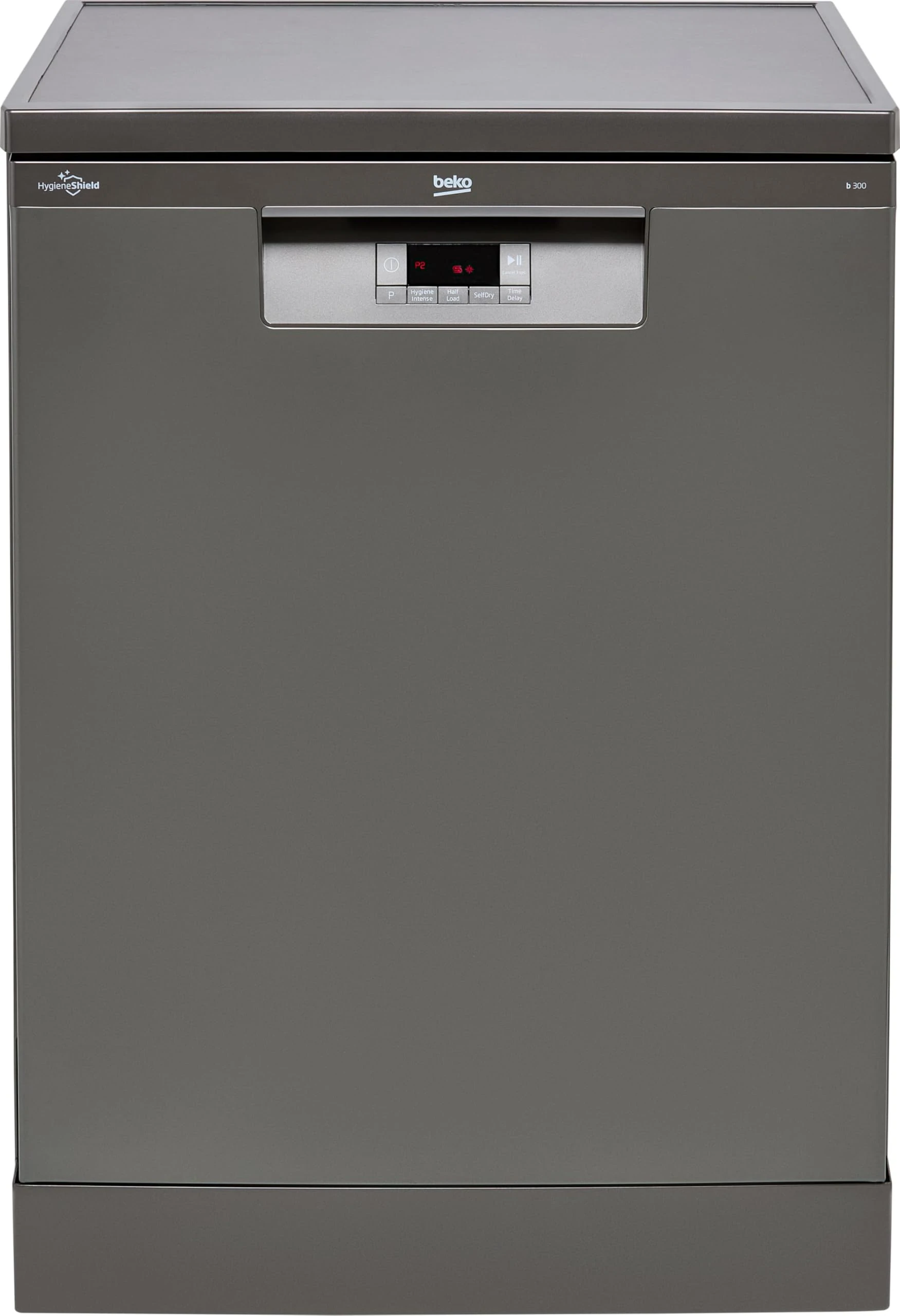 Beko BDFN15430G Standard Dishwasher - Graphite - D Rated