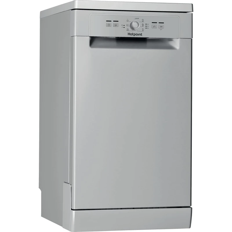 Hotpoint Aquarius 10 Place Settings Freestanding Dishwasher - Silver