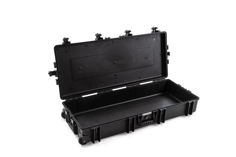 B&W International GmbH B&W Outdoor Transport Case, Black, Typ 7200 - Innenmaß 108x43x19cm, Empty case