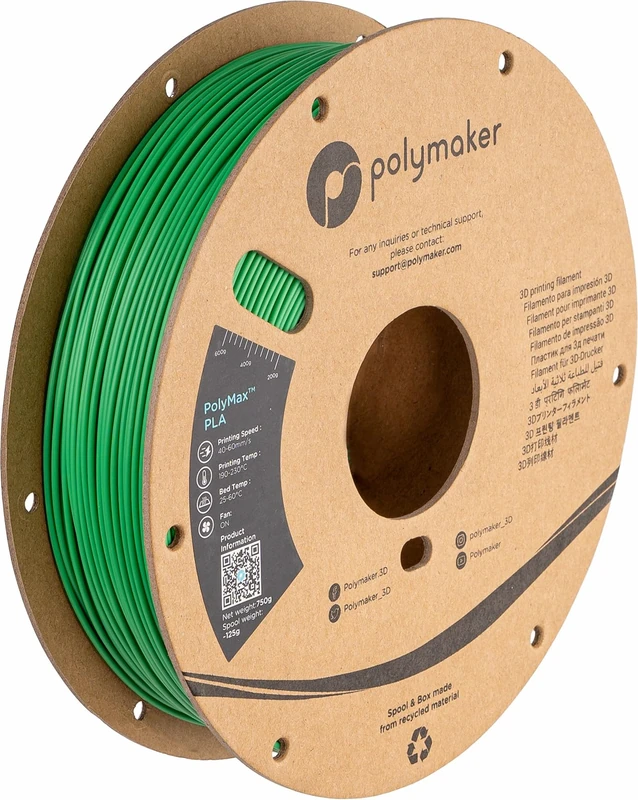 Polymaker Poly Tough PLA Green 1.75mm - 750g