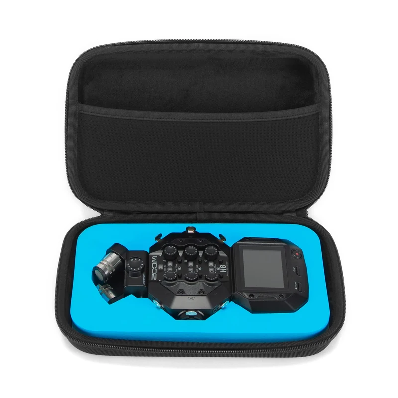 Analog Cases Pulse Case Transport Bag for Zoom H8 (EVA Transport Box, Robust Carrying Strap, Perfect fit, Versatile), Black