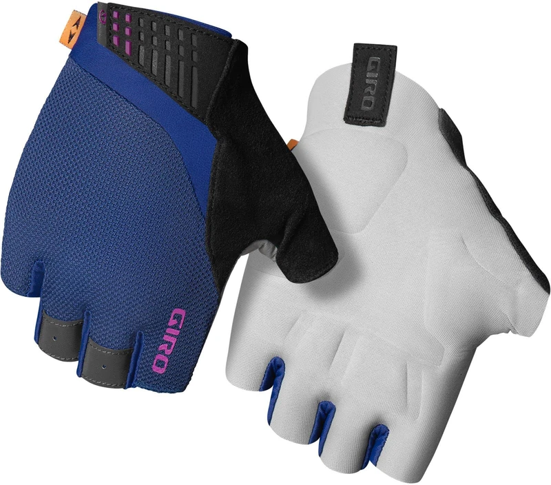 BELL Giro Supernatural W Women's Road Cycling Gloves, Seamless Molded Palm, Multi-Density Padding, Comfort & Control for Road & Mixed-Surface Riding, Color: Midnight, Size: S